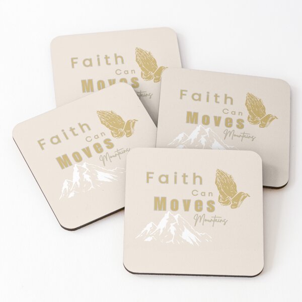 Item preview, Faith can moves mountains  designed and sold by FaithVerseDesigns.