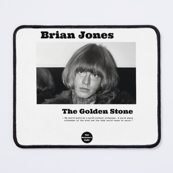 Item preview, Brian Jones: The Golden Stone designed and sold by The Rockstar's Café.