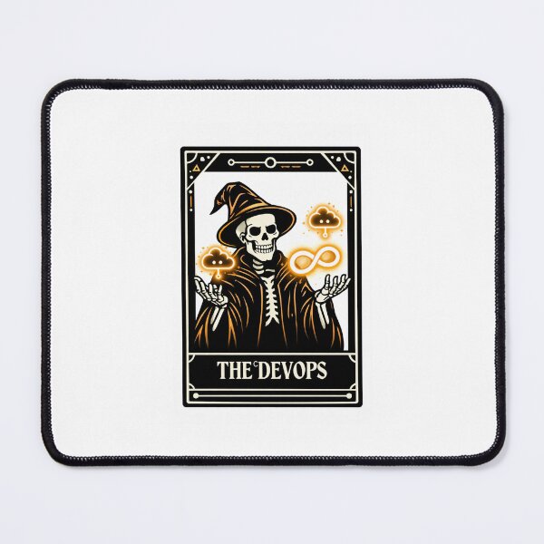Item preview, The DevOps Tarot Card - Cloud Computing Software Engineering Gift designed and sold by ByteAndBones.