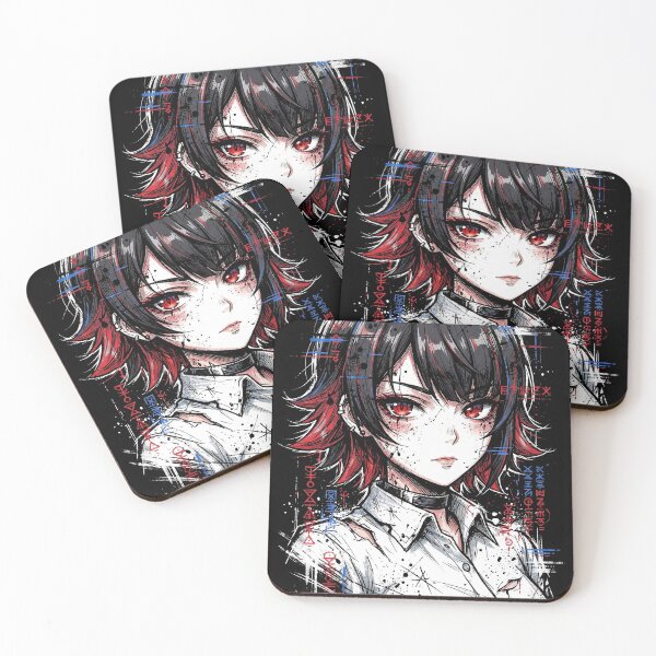 Item preview, Zenless Zone Zero Ellen Joe Red Eyes Laid Back Maid Art designed and sold by Senpaiwaves.
