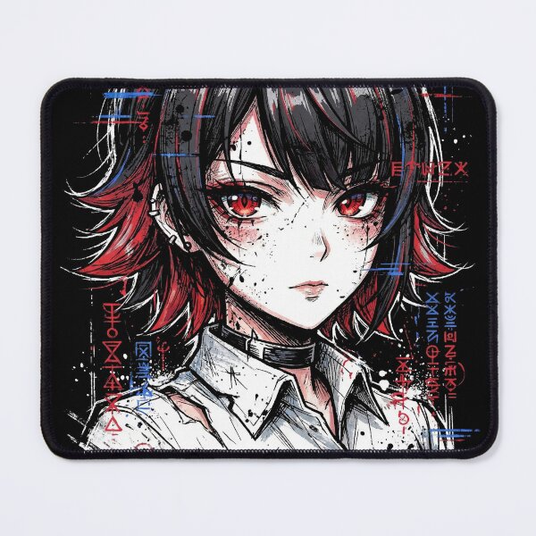 Item preview, Zenless Zone Zero Ellen Joe Red Eyes Laid Back Maid Art designed and sold by Senpaiwaves.