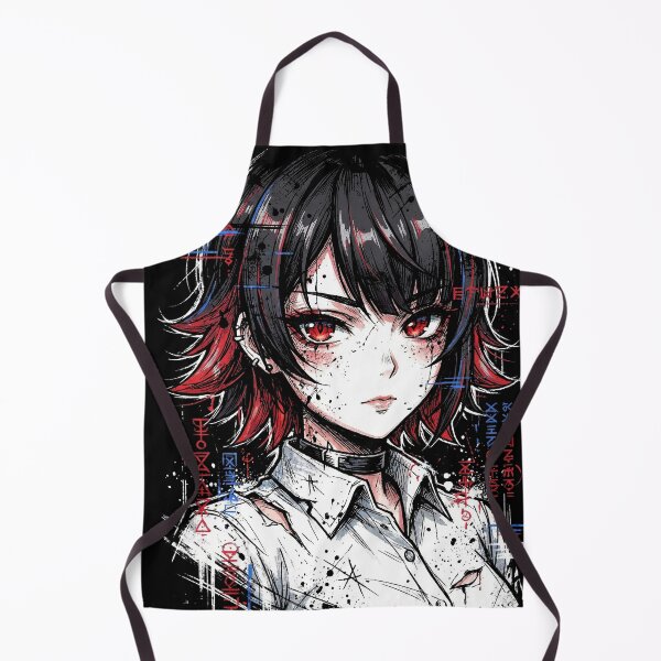 Item preview, Zenless Zone Zero Ellen Joe Red Eyes Laid Back Maid Art designed and sold by Senpaiwaves.