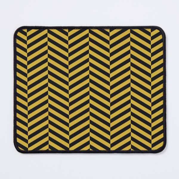 Item preview, Black And Gold Herringbone Pattern designed and sold by pattern-archive.