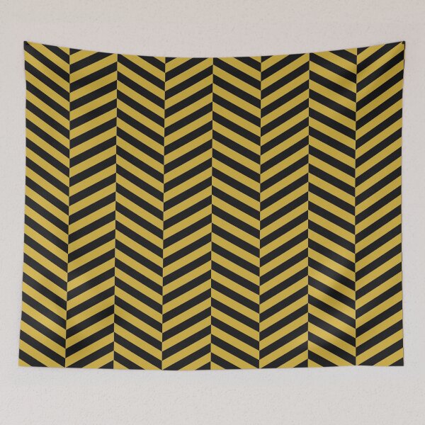 Item preview, Black And Gold Herringbone Pattern designed and sold by pattern-archive.