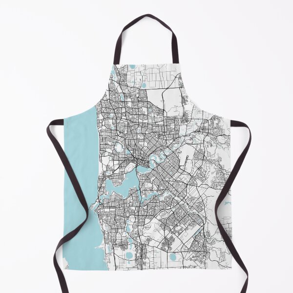 Item preview, Perth City Map of Australia - Circle designed and sold by deMAP.