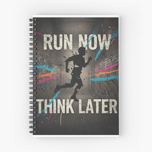Item preview, Run Now. Think Later. designed and sold by MaciejErdon.