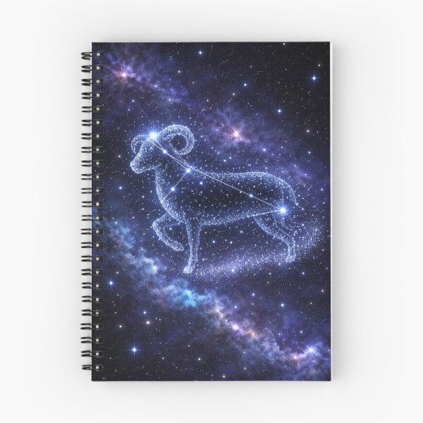 Artikelvorschau, Sternbild Widder – Himmlisches Widder-Sternbild entworfen und verkauft von RolMerch.