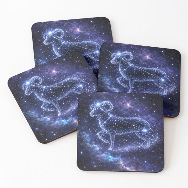 Artikelvorschau, Sternbild Widder – Himmlisches Widder-Sternbild entworfen und verkauft von RolMerch.