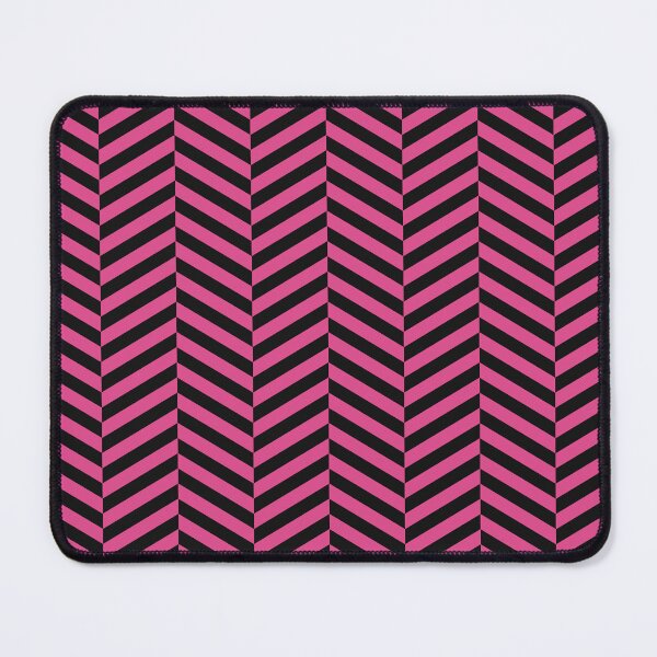 Item preview, Black And Hot Pink Herringbone Pattern designed and sold by pattern-archive.