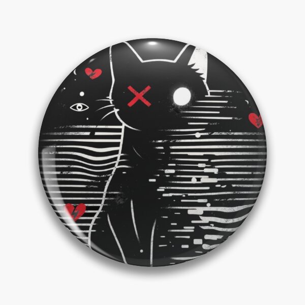 Item preview, Lost Signal Cat Glitch Aesthetic Streetwear Graphic T-Shirts designed and sold by KDesignCrafts.