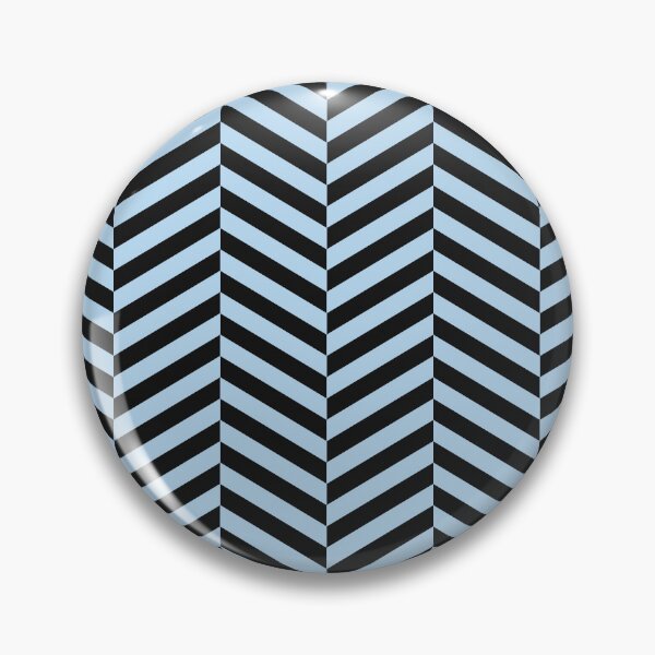 Item preview, Black And Ice Blue Herringbone Pattern designed and sold by pattern-archive.