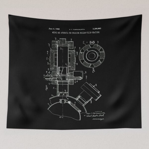Item preview, Science Student Gift Nuclear Fusion Patent 1968  designed and sold by IT-M.