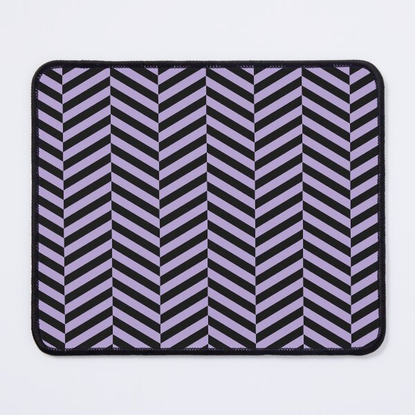 Item preview, Black And Lilac Herringbone Pattern designed and sold by pattern-archive.