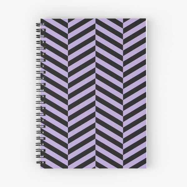 Item preview, Black And Lilac Herringbone Pattern designed and sold by pattern-archive.