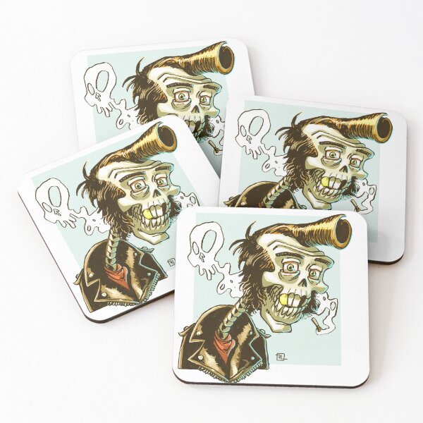 Item preview, Rockabilly Skull - Dead Cool designed and sold by L'atelier de Grôchat.
