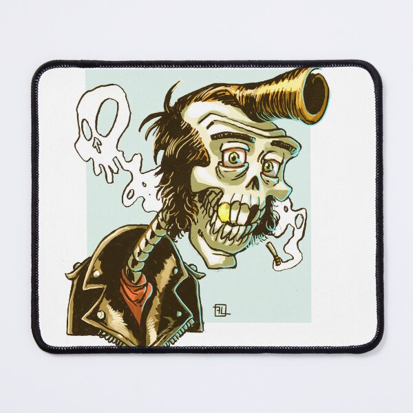 Item preview, Rockabilly Skull - Dead Cool designed and sold by L'atelier de Grôchat.
