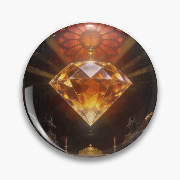Item preview, Lux Infernus — Dark Sacred Hellfire Diamond Art designed and sold by GeoWhimsy Studio.
