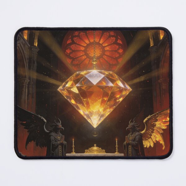 Item preview, Lux Infernus — Dark Sacred Hellfire Diamond Art designed and sold by GeoWhimsy Studio.