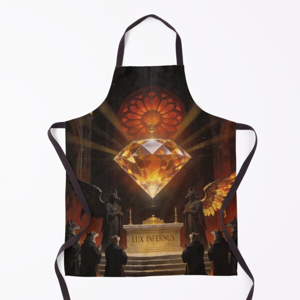 Item preview, Lux Infernus — Dark Sacred Hellfire Diamond Art designed and sold by GeoWhimsy Studio.