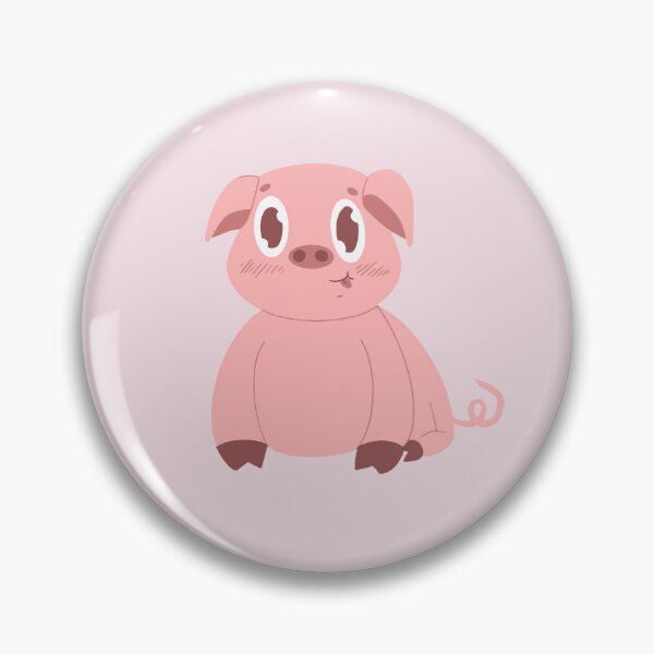Item preview, Cute Pink Pig Sticker - Kawaii Piglet Stationery Deco designed and sold by autumn-acorns.