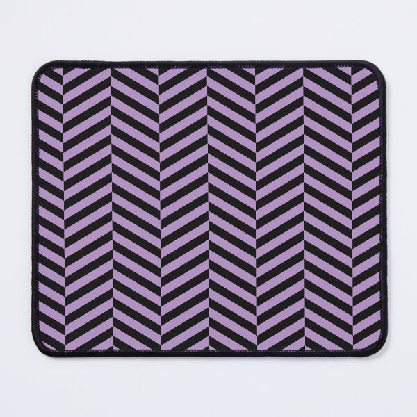 Item preview, Black And Purple Herringbone Pattern designed and sold by pattern-archive.