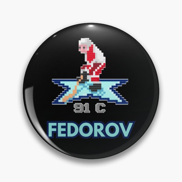 Item preview, Sergei Fedorov Red Wings NHL 94 Character  designed and sold by IT-M.