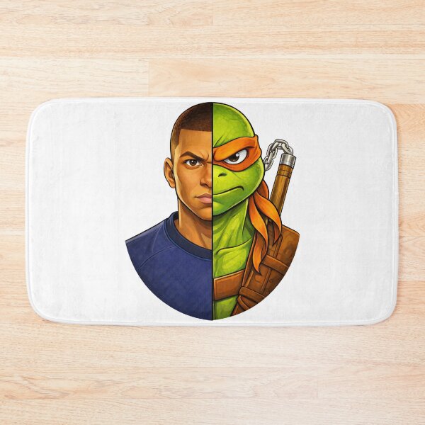 Item preview, Half Speed, Half Ninja - Kylian Mbappé designed and sold by Canva Drip.