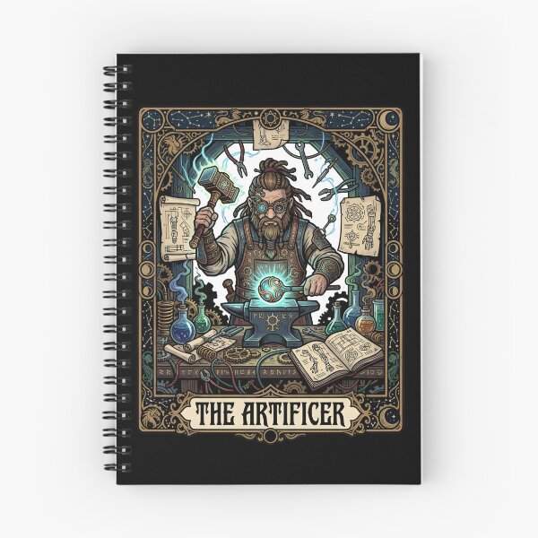 Item preview, The Artificer Tarot Card Magic Tabletop RPG Fantasy designed and sold by Fenay Designs.