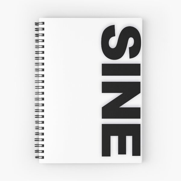 Item preview, SINE — Black Minimal Bold Type Statement designed and sold by WORDPAUSE.