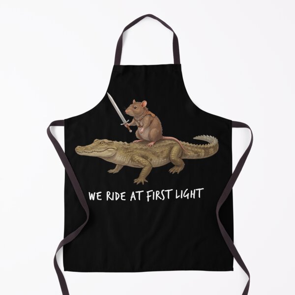 Item preview, We Ride at First Light Funny Rat Crocodile Animal Lover designed and sold by TerryConnells.