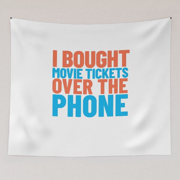 Item preview, I Bought Movie Tickets Over the Phone -- '90s nostalgia designed and sold by The Sporty Nerd.