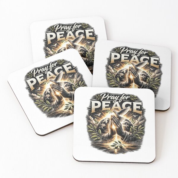 Item preview, Pray for Peace – Dove, Hands & Earth Inspirational Design designed and sold by jerskie_12tribes.