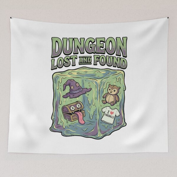 Item preview, Funny Dungeon Lost And Found I Love Fireballs RPG designed and sold by Fenay Designs.