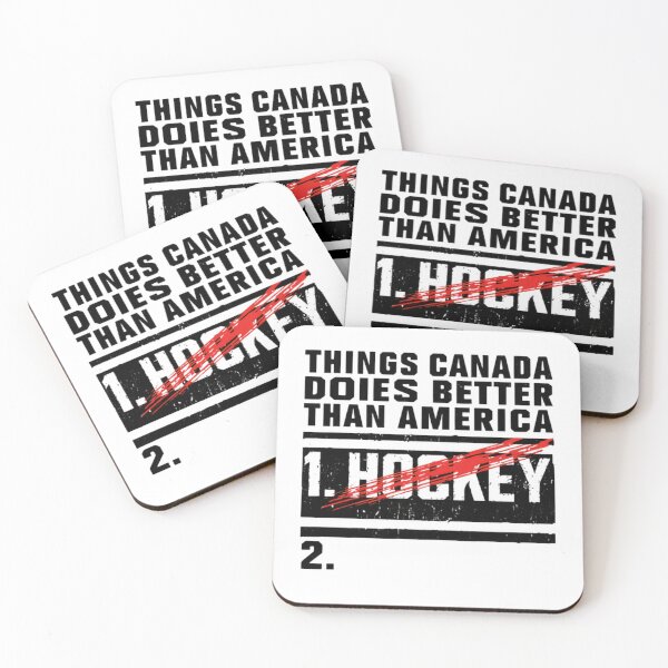 Item preview, Things Canada Does Better Than America Funny Hockey Fan Canada designed and sold by SkeletonsDanger.