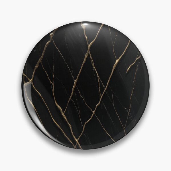Item preview, Dark Marble With Gold Veins - Luxury Texture designed and sold by DarkForgePrints.