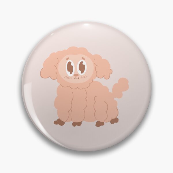 Item preview, Fluffy Sheep Sticker - Cute Peach Lamb Art designed and sold by autumn-acorns.