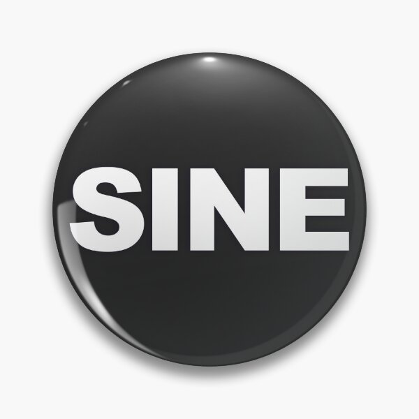 Item preview, SINE — White Minimal Bold Type Statement designed and sold by WORDPAUSE.