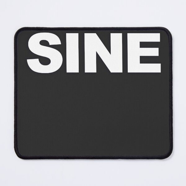 Item preview, SINE — White Minimal Bold Type Statement designed and sold by WORDPAUSE.
