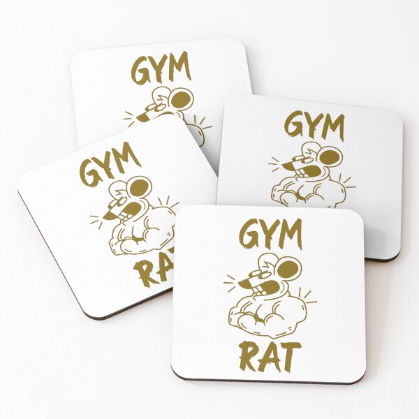 Item preview, Gym Rat -- workout/exercise devotion designed and sold by The Sporty Nerd.