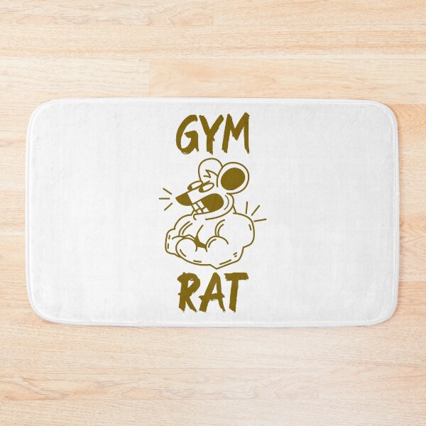 Item preview, Gym Rat -- workout/exercise devotion designed and sold by The Sporty Nerd.