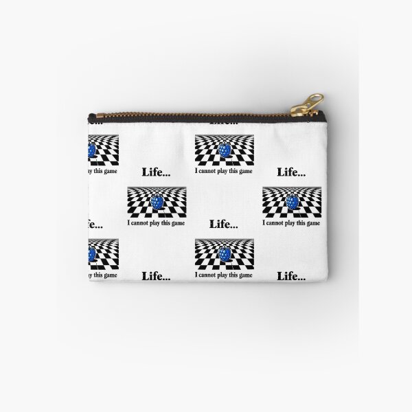 Item preview, Life… I Cannot Play This Game – Surreal Chessboard Raspberry T-Shirt Design designed and sold by VINTAGEPUNTEES.