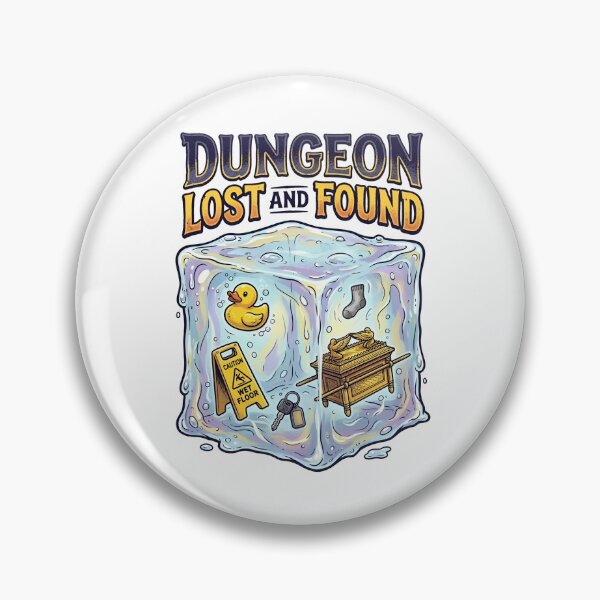 Item preview, Dungeon Lost And Found Wet Floor Gelatinous Goo Monster designed and sold by Fenay Designs.