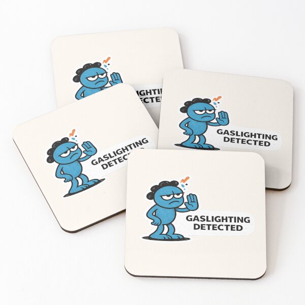 Item preview, Gaslighting Detected Funny Sarcastic Sticker designed and sold by lnewlfuk.