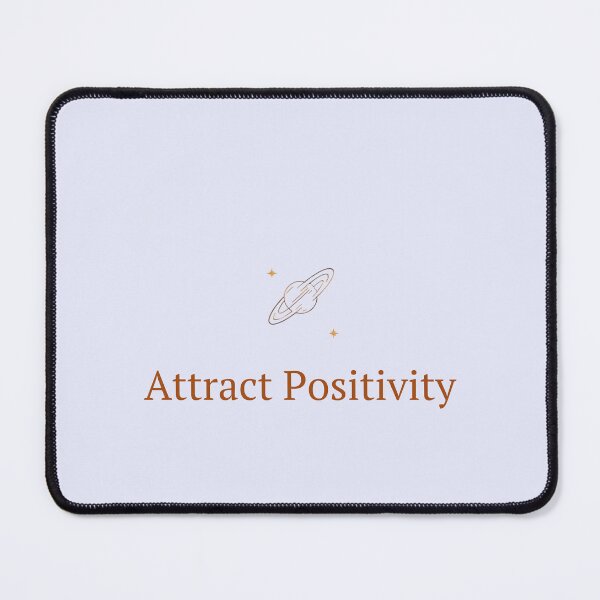 Item preview, Attract Positivity Design – Manifestation Quote Minimalist Spiritual Aesthetic Sticker designed and sold by CosmicQuietStudio.