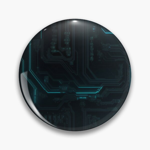 Item preview, Cyberpunk Circuit Board - Neon Tech Texture designed and sold by DarkForgePrints.