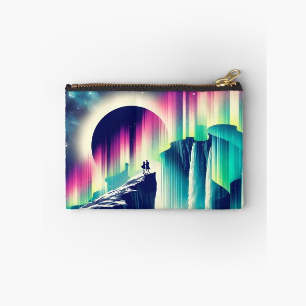 Item preview, Aurora Borealis and Eclipse, Ai Generated Art   designed and sold by ACC .
