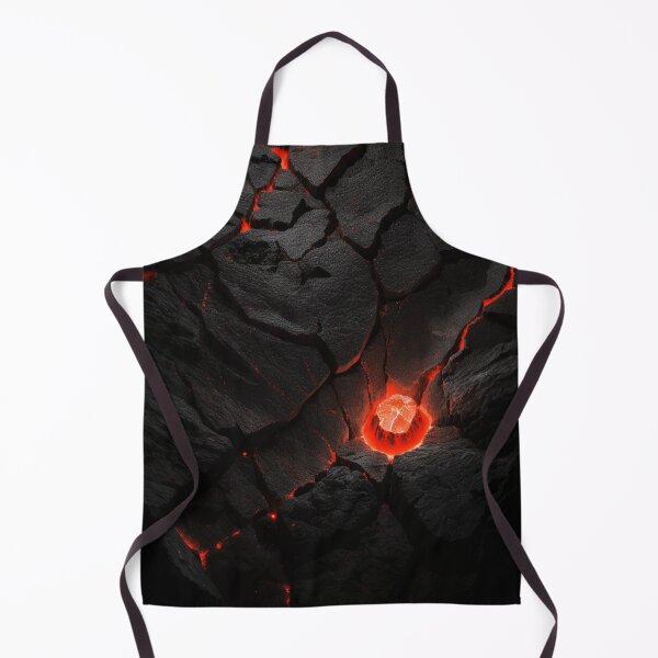 Item preview, Lava Obsidian - Volcanic Fire Texture designed and sold by DarkForgePrints.