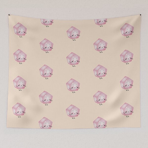 Item preview, Cute Pink Pentagon Character Saying Oh Really Funny Reaction Quote designed and sold by rainyhst.
