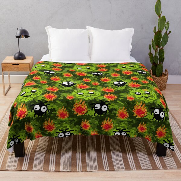 Item preview, Cartoon Explosions and Bombs Green Pattern designed and sold by Piotrek0001.