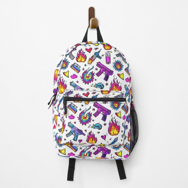 Item preview, Colorful Pop Art Rifles and Bullets Pattern designed and sold by Piotrek0001.